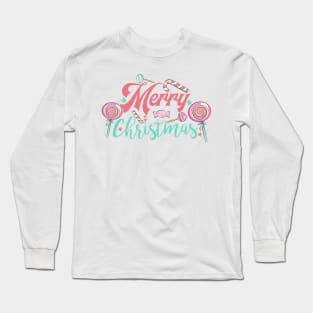 Merry Christmas lollipop Long Sleeve T-Shirt